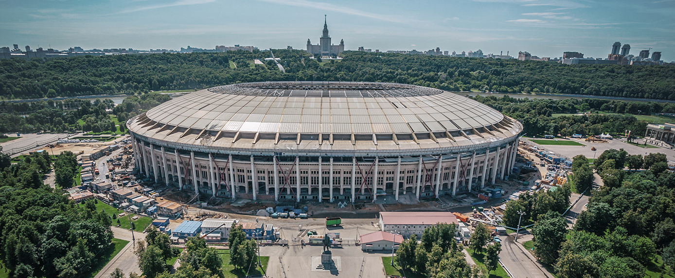 Профессиональная видеосъёмка Стадион Лужники